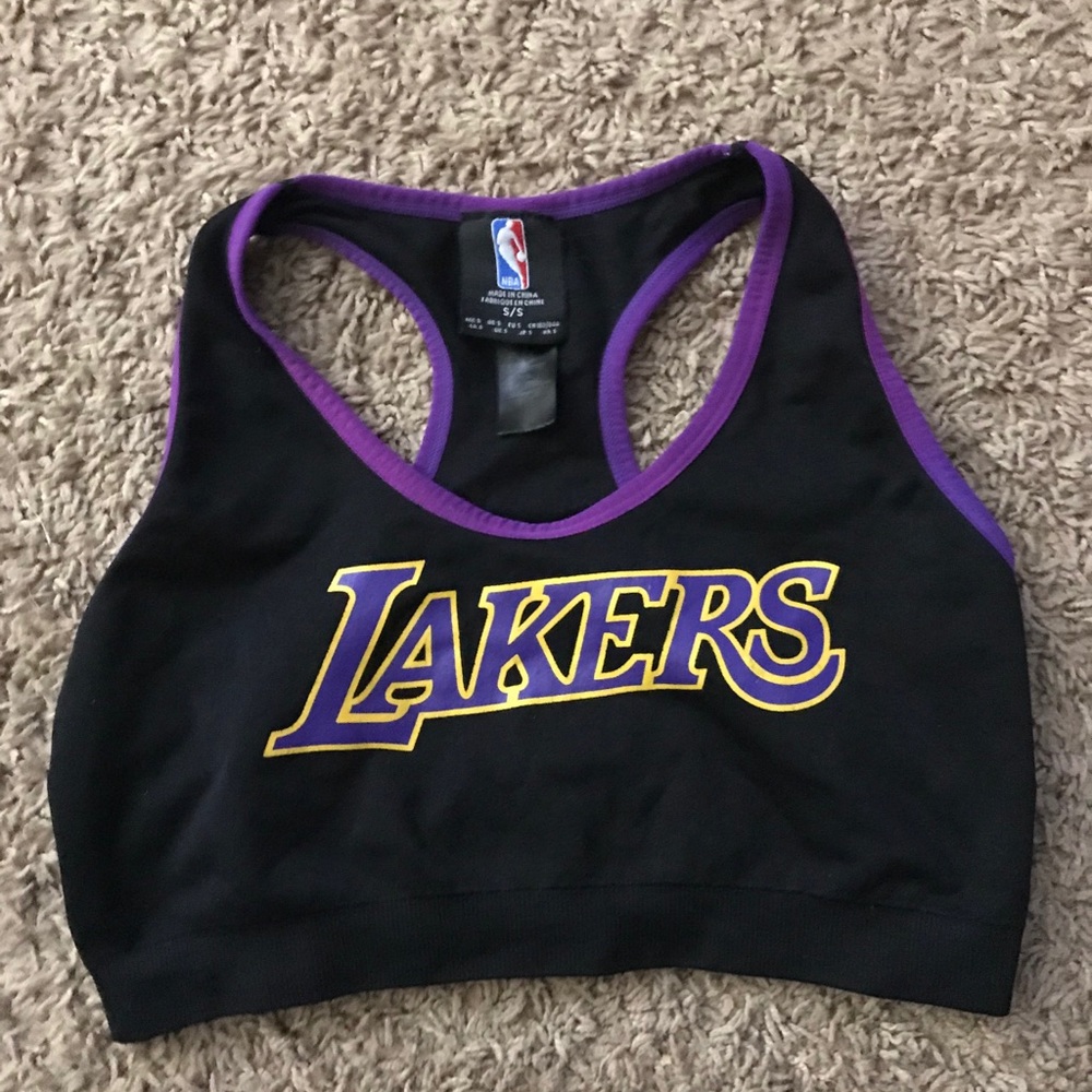 Lakers NBA Sports Bra